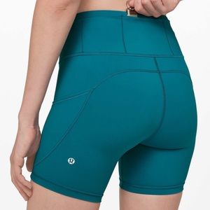 Lululemon Fast And Free Short 6" Night Diver